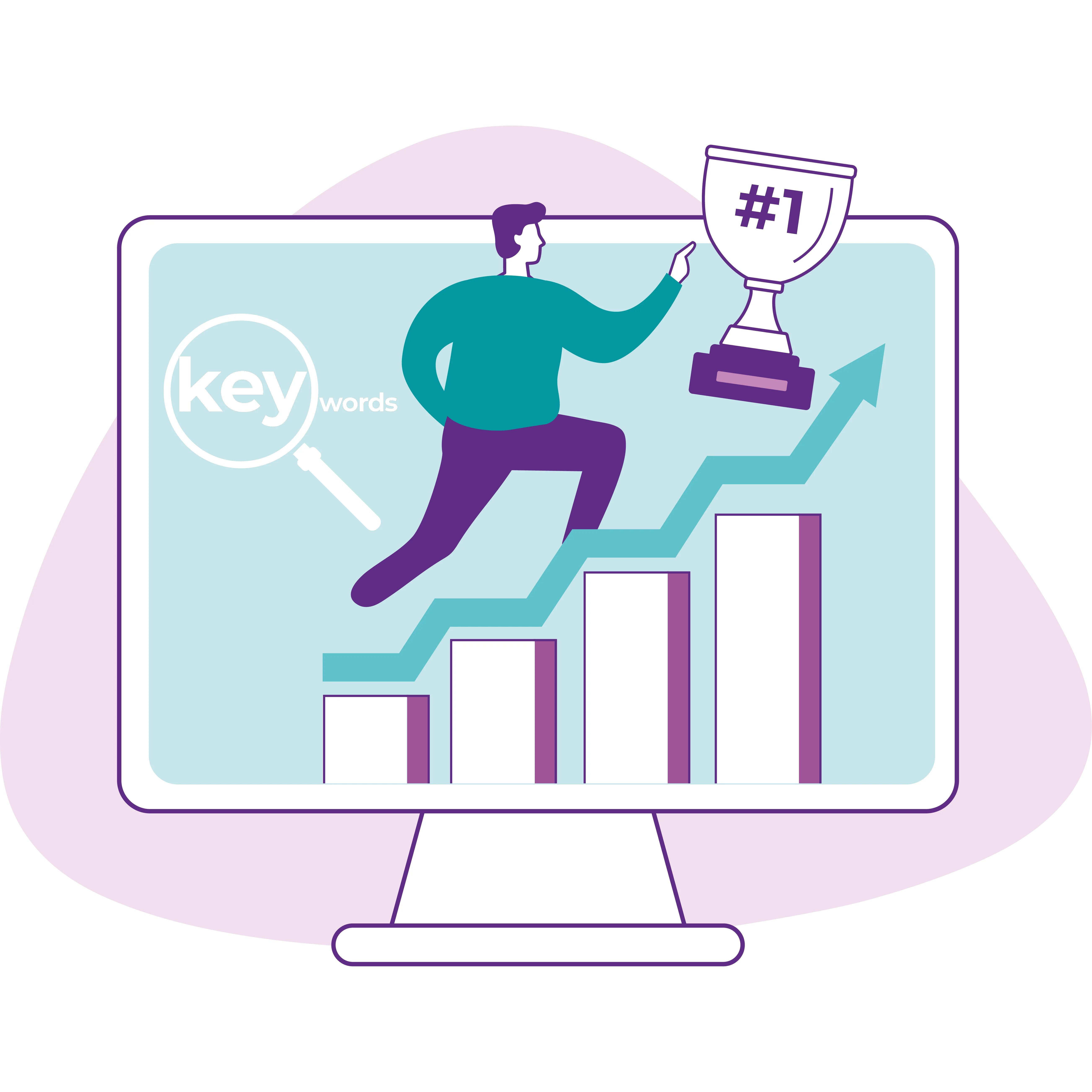 Illustration SEO-01 Livre blanc Content Marketing